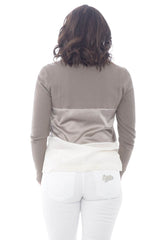 Gorros de punto para mujer con inserciones de seda.