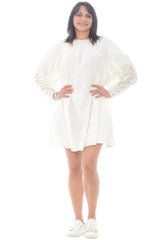 Le Sarte del Sole Women's Dress with Openwork Detail