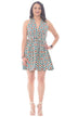 Le Sarte del Sole Women's dress with lacing at the back of the neck