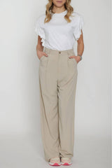 Le Sarte del Sole women's blouse with San Gallo lace sleeves