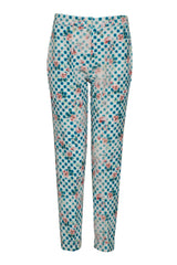 Le Sarte del Sole Pantalone Donna a stampa floreale
