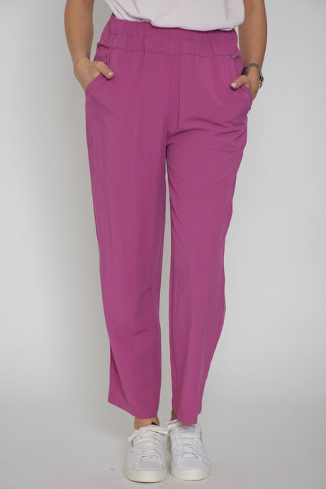 Le Sarte del Sole women's linen blend trousers
