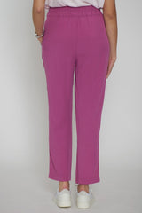 Le Sarte del Sole women's linen blend trousers