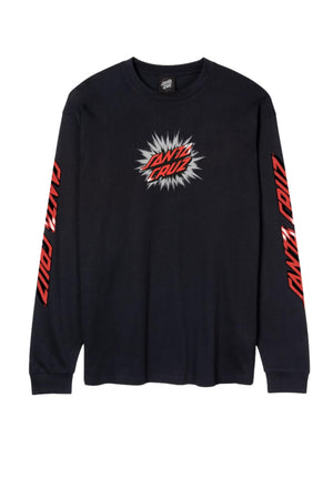 T-Shirt da uomo Santa Cruz a maniche lunghe fronte