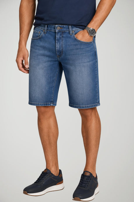 Sartori Bermuda Uomo Jeans Cinque Tasche