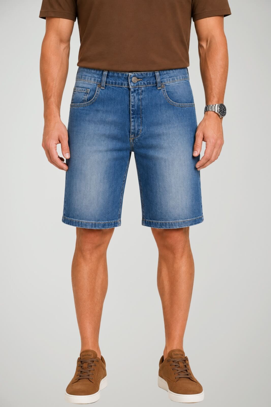 Sartori Bermuda Uomo Jeans Cinque Tasche