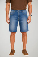 Sartori Bermuda Uomo Jeans Cinque Tasche