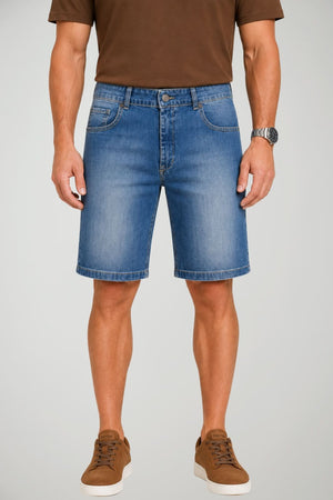 Sartori Bermuda Uomo Jeans Cinque Tasche