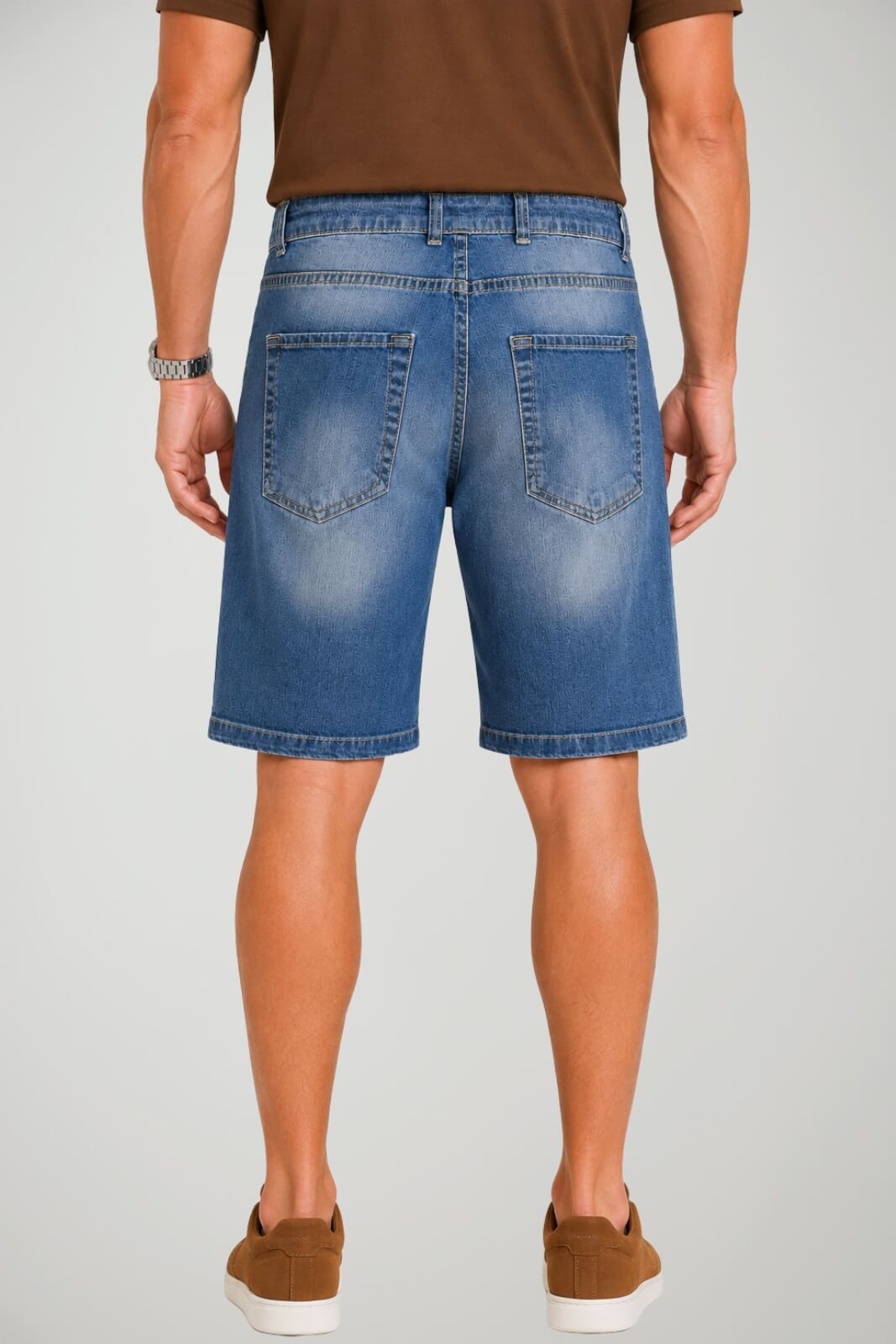 Sartori Bermuda Uomo Jeans Cinque Tasche