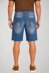 Sartori Bermuda Uomo Jeans Cinque Tasche