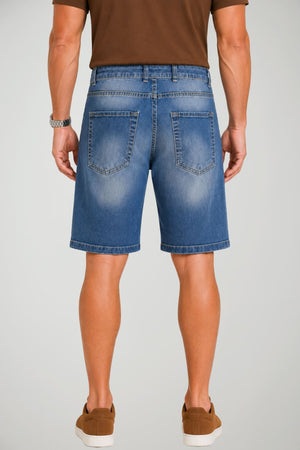 Sartori Bermuda Uomo Jeans Cinque Tasche