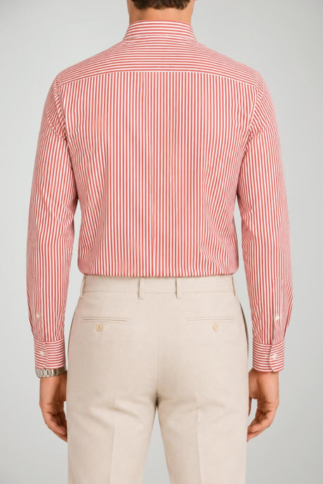 Sartori Camicia Uomo in Fantasia Rigata