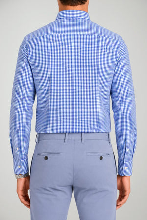 Sartori Camicia Uomo a Quadri con Taschino