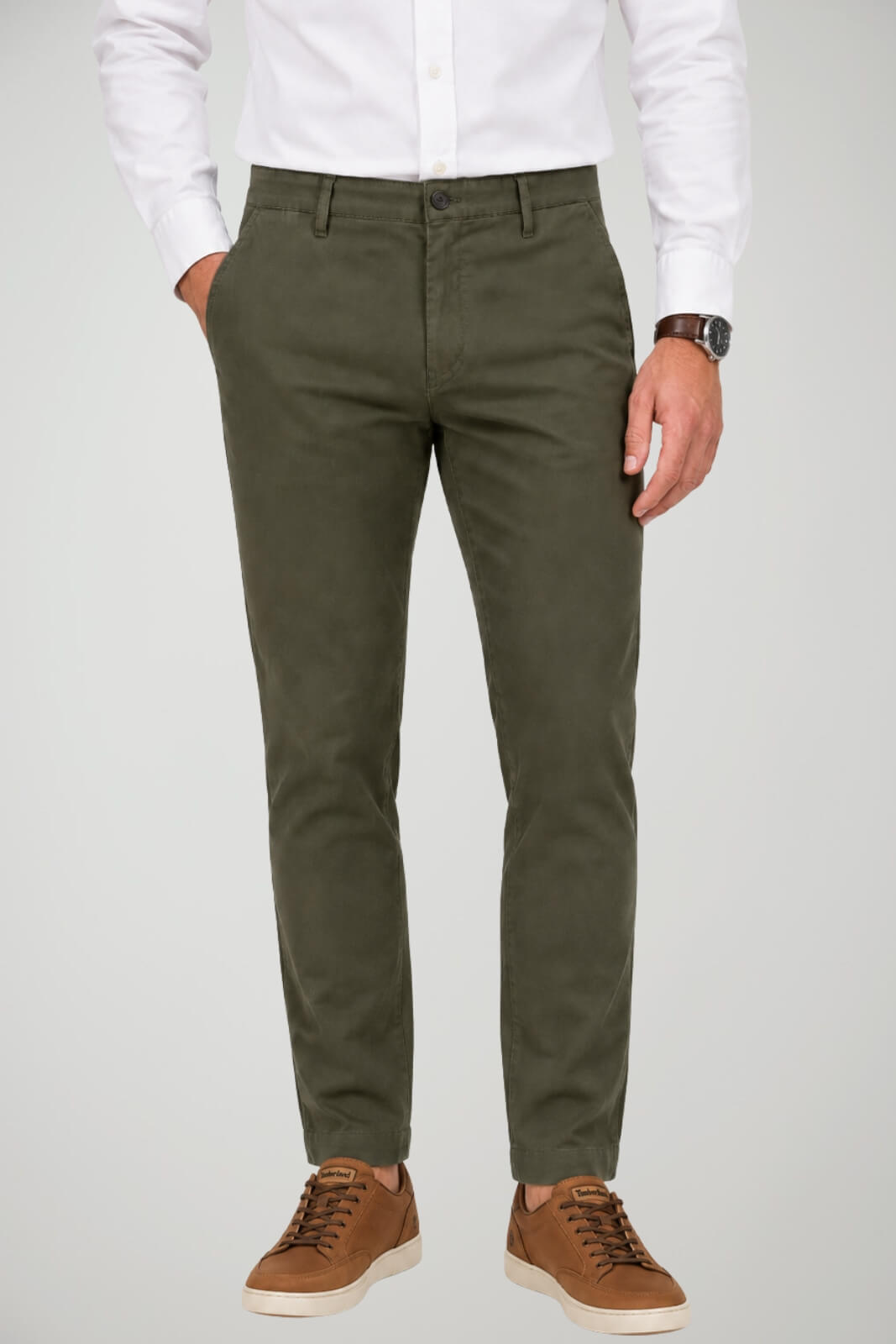 Sartori Pantaloni Uomo Chino In Micro Lavorazione