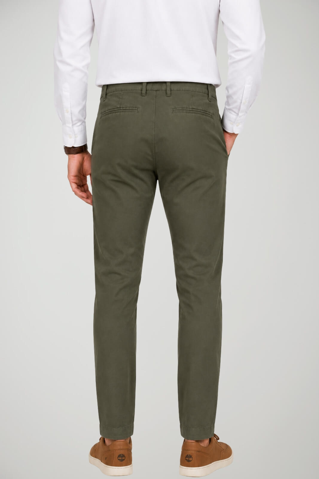 Sartori Pantaloni Uomo Chino In Micro Lavorazione