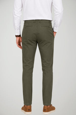 Sartori Pantaloni Uomo Chino In Micro Lavorazione
