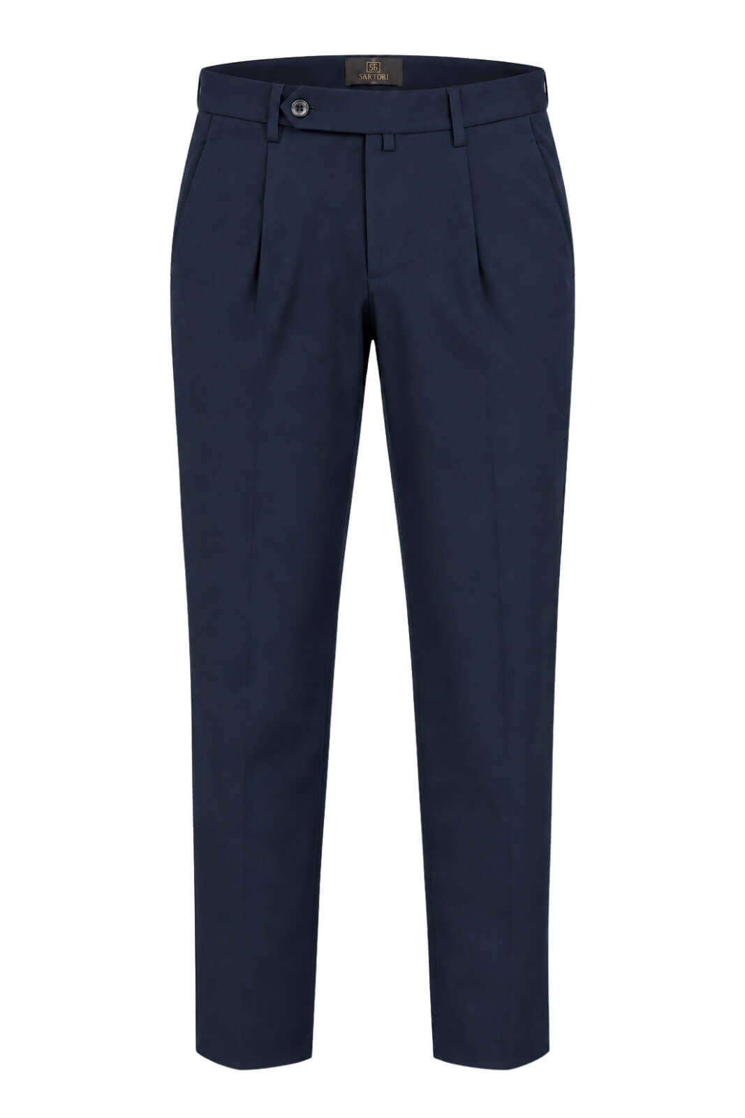 Sartori Pantaloni Uomo Chino con Pinces in Misto Cotone