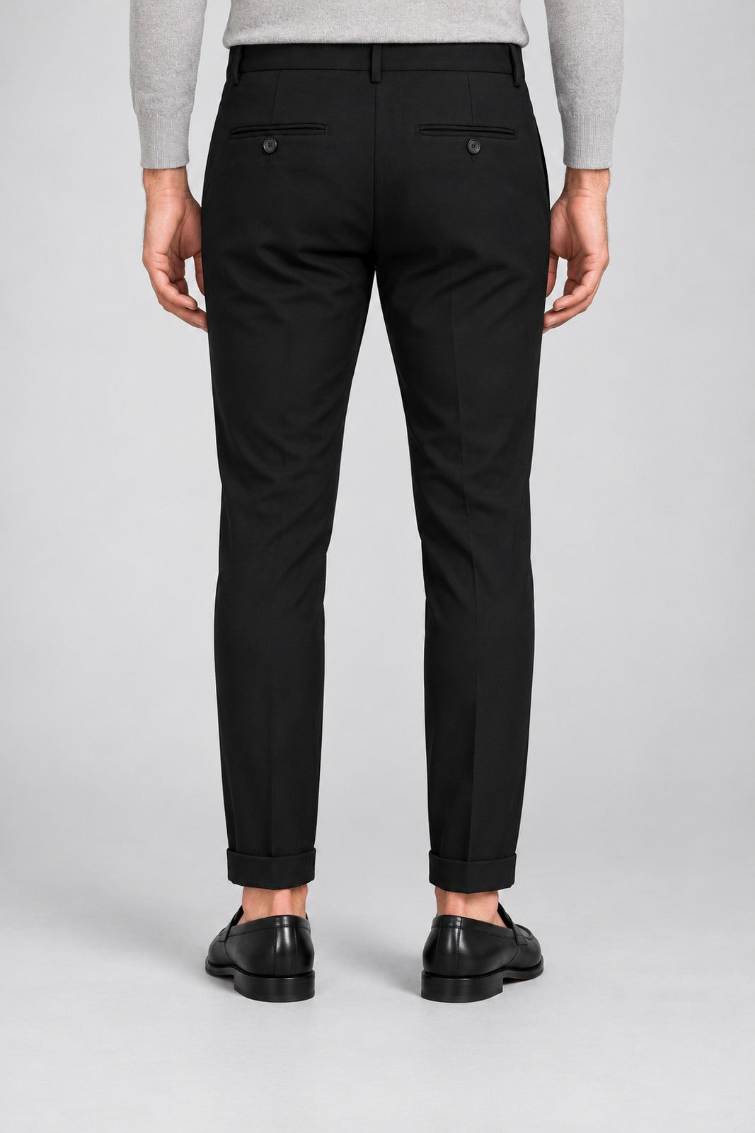 Sartori Pantaloni Uomo in viscosa stretch