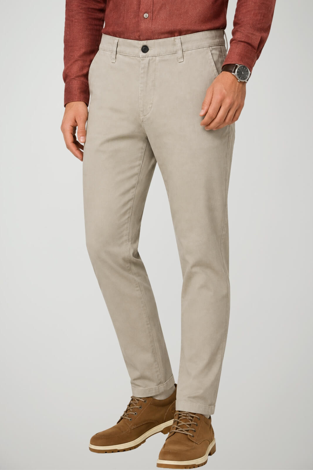 Sartori Pantaloni Uomo in trama spigata