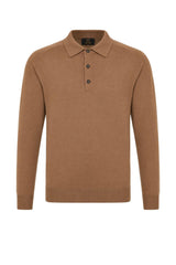 Sartori Polo Uomo in filo maniche lunghe