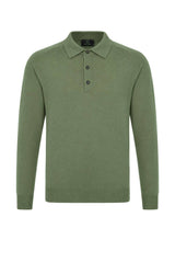 Sartori Polo Uomo in filo maniche lunghe