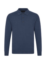 Sartori Polo Uomo in filo maniche lunghe