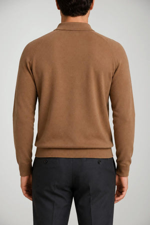 Sartori Polo Uomo in filo maniche lunghe