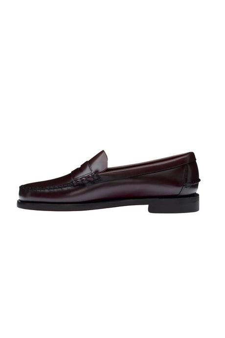 Sebago Mocassini Uomo in pelle Classic Dan / Borgogna