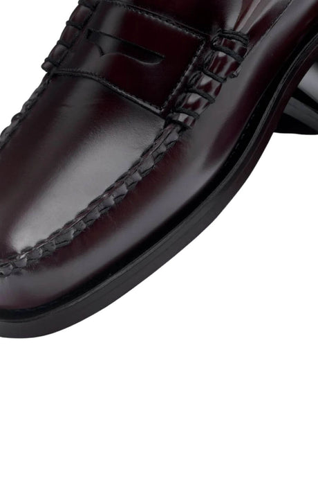 Sebago Mocassini Uomo in pelle Classic Dan / Borgogna