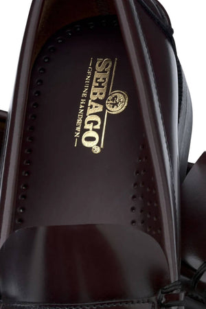 Sebago Mocassini Uomo in pelle Classic Dan / Borgogna