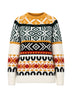 Semicouture Maglia Donna con Fantasia Jacquard in Misto Alpaca