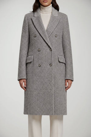 Seventy Cappotto Donna lungo doppiopetto
