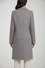 Seventy Cappotto Donna lungo doppiopetto