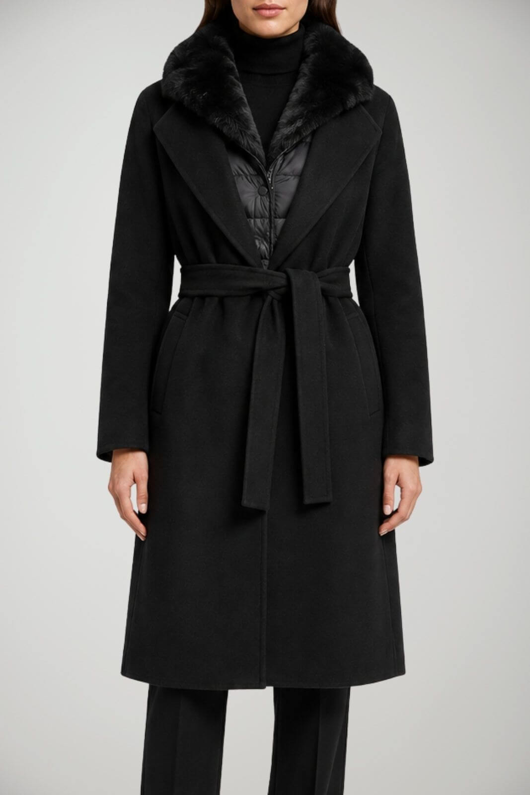 Seventy Cappotto Donna lungo in lana e cashmere
