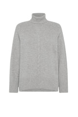 Seventy maglione dolcevita donna fronte grigio