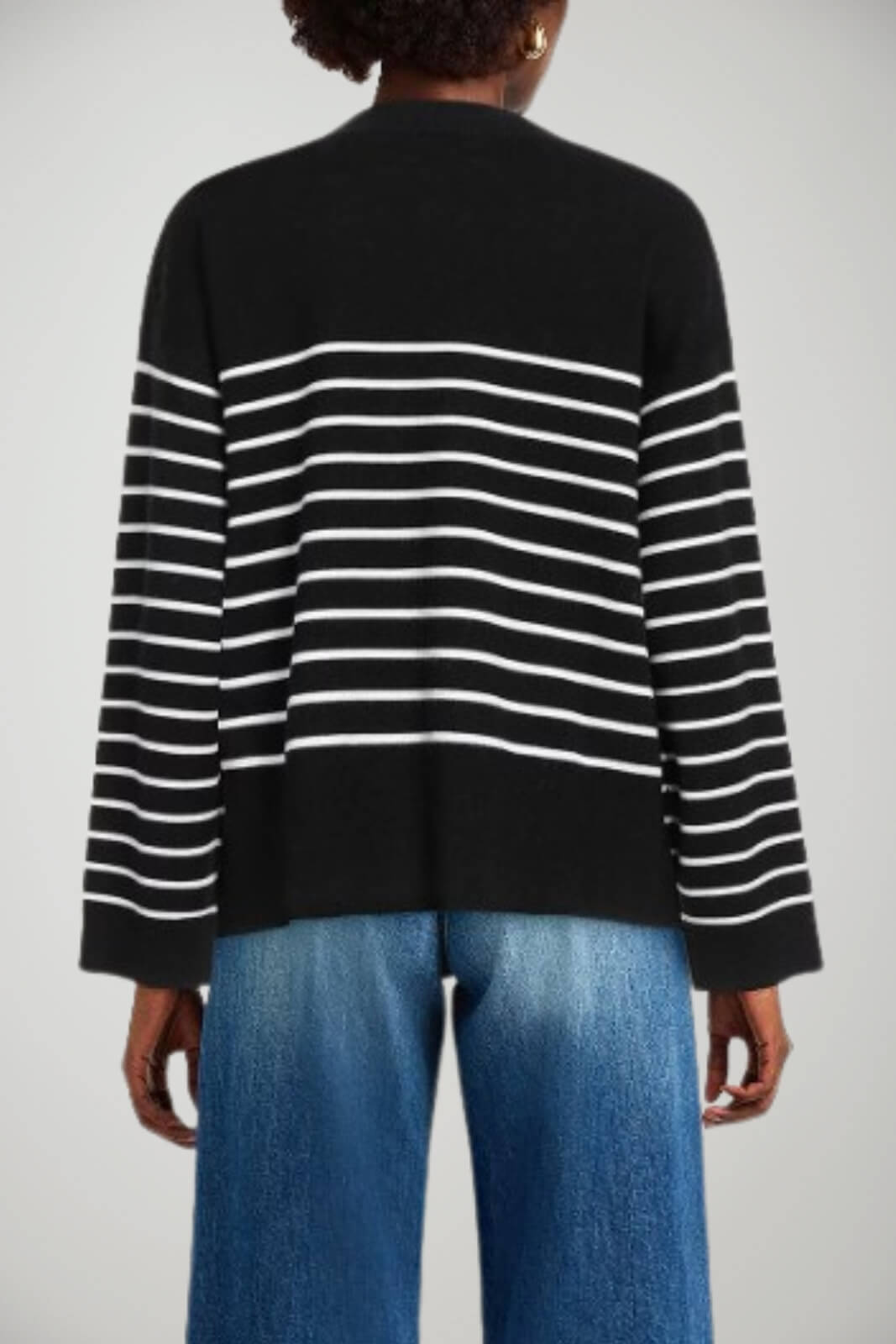 Maglia da donna Seventy in fantasia rigata retro