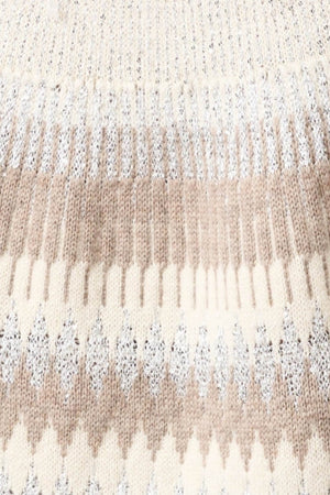 Maglia da donna Seventy con lurex e micro-paillettes dettaglio