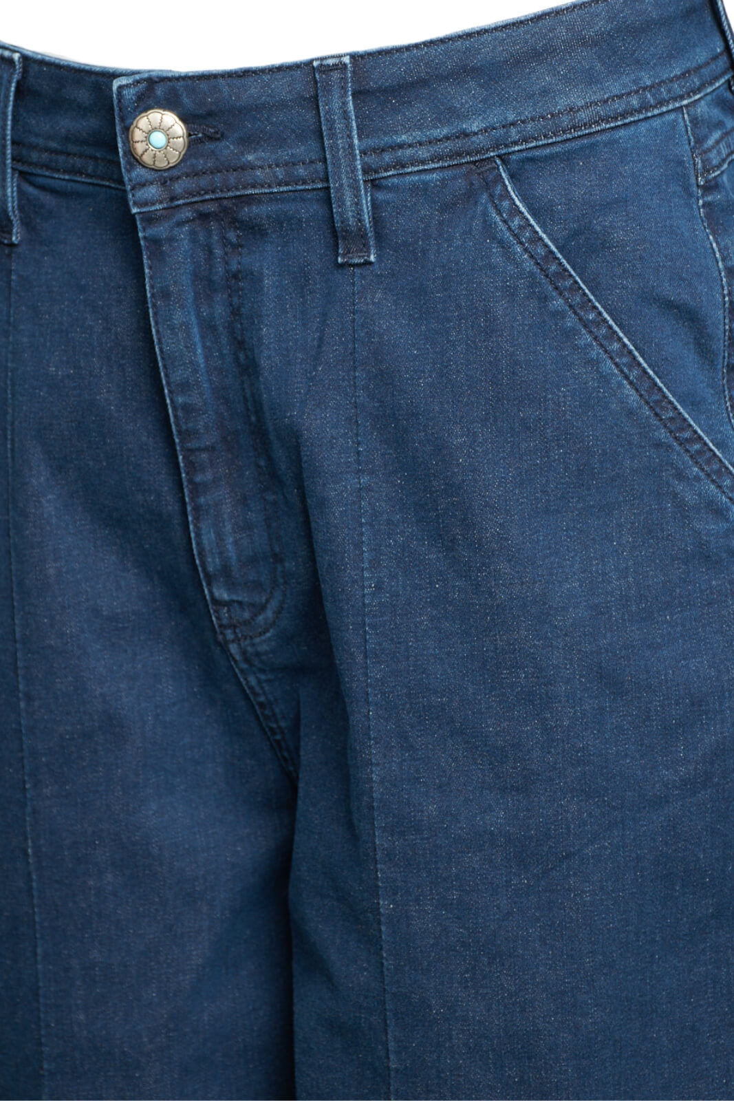 Shaft jeans donna tasche americane vita alta dettaglio