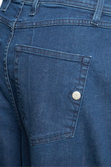 Shaft jeans donna tasche americane vita alta dettaglio 1