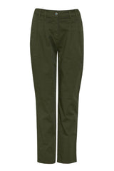 Shaft pantaloni chino con pences in cotone stretch dal taglio raffinato