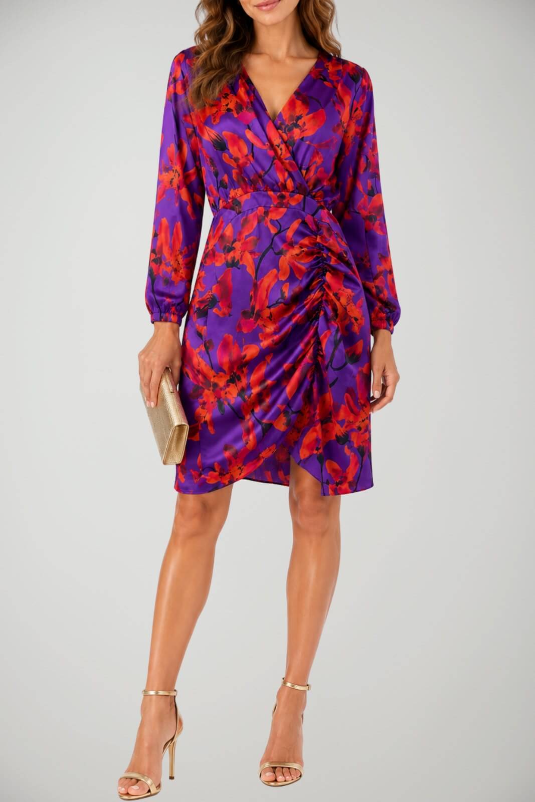 Silence Limited Abito Donna con Fantasia Floreale