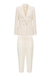 Tailleur da donna Silence con giacca doppioppetto e pantalone