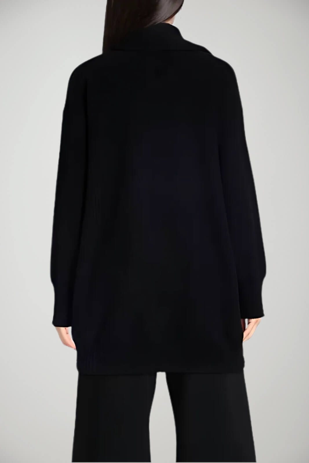 Cardigan da donna Simona Corsellini con sciarpa integrata retro