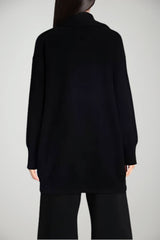Cardigan da donna Simona Corsellini con sciarpa integrata retro
