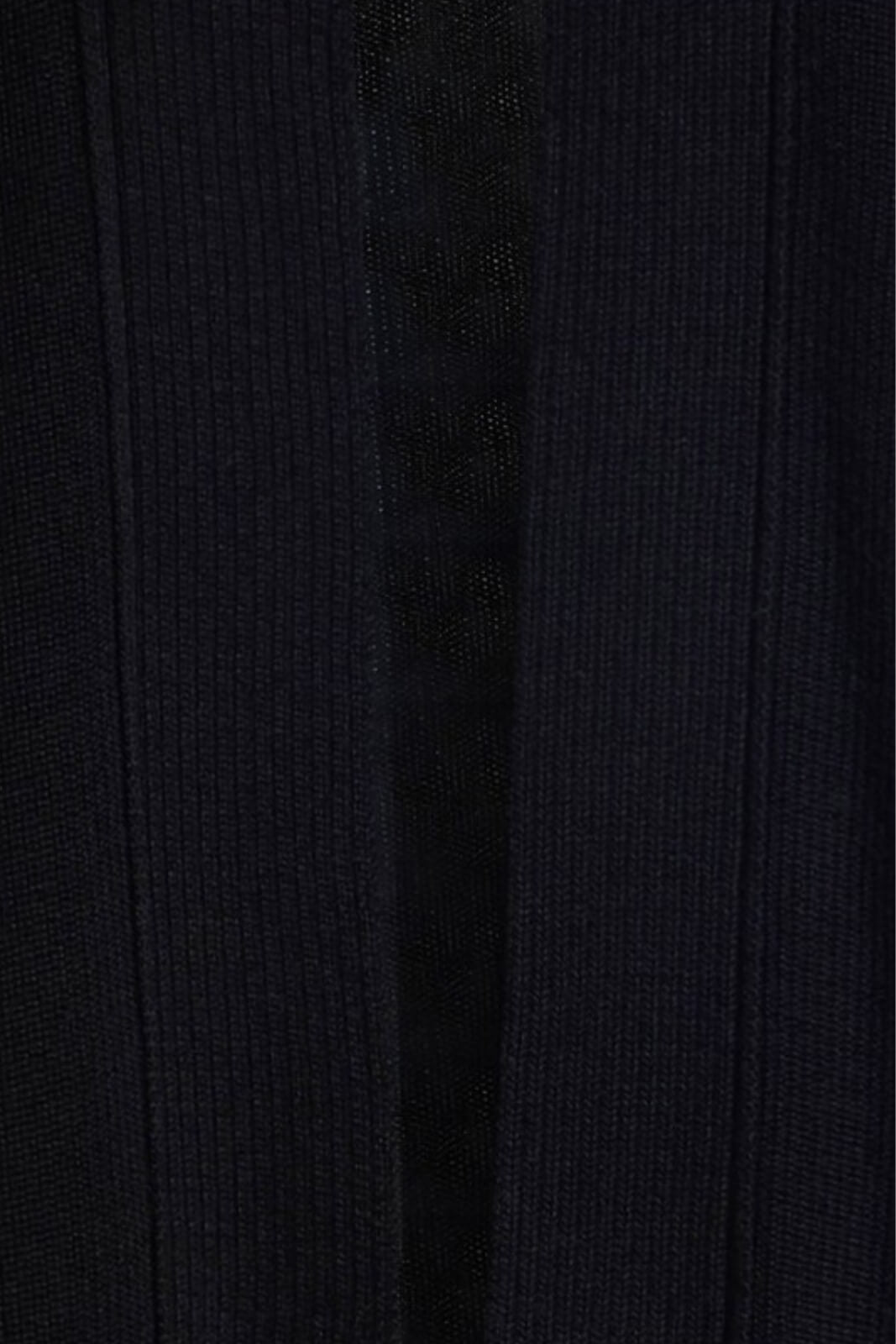 Cardigan da donna Simona Corsellini con sciarpa integrata dettaglio