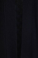 Cardigan da donna Simona Corsellini con sciarpa integrata dettaglio