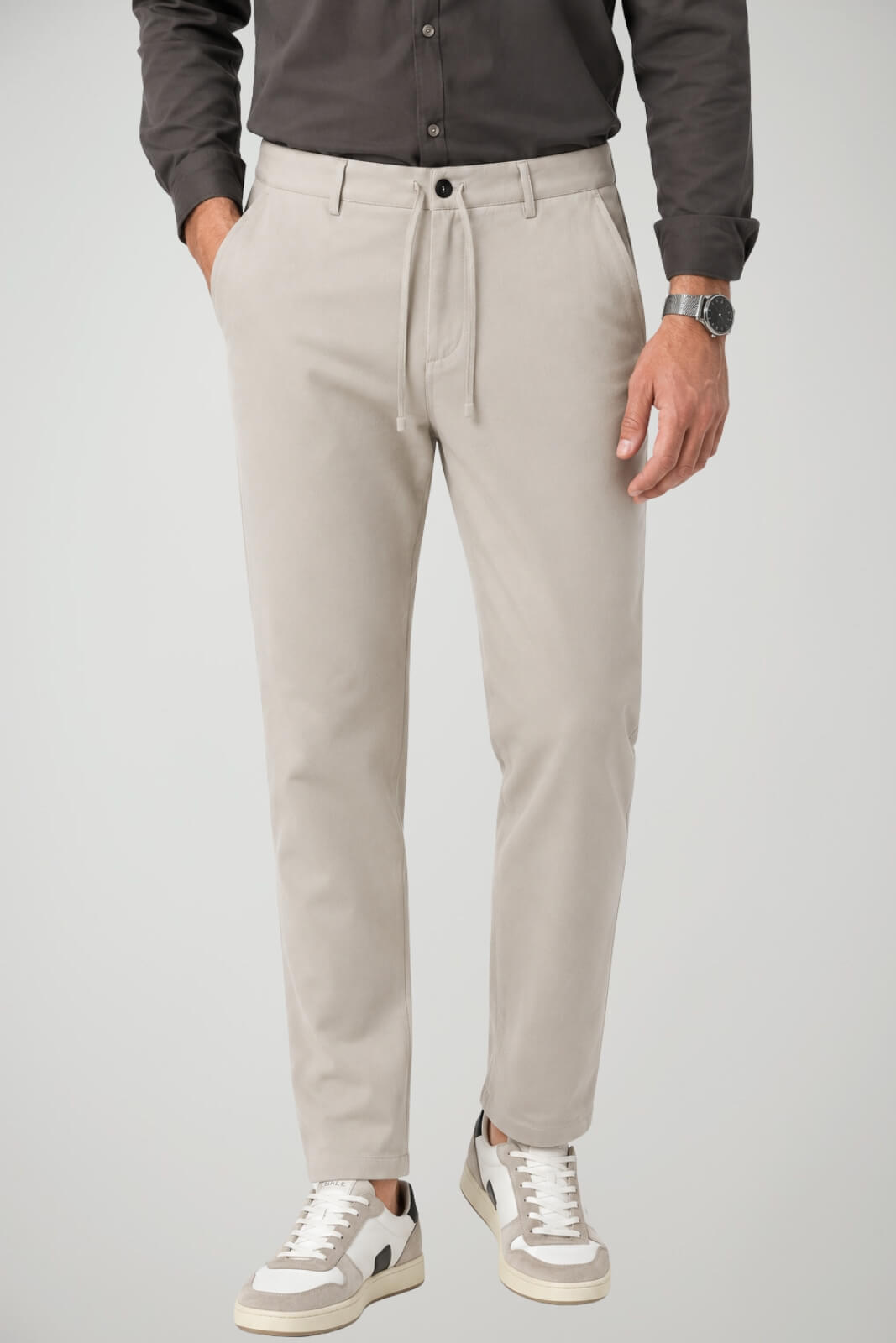 Siviglia Pantaloni Uomo Chino con Coulisse