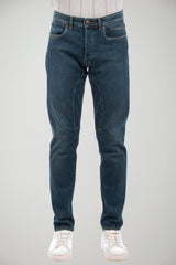 Jeans da uomo SIviglia a cinque tasche con toppe