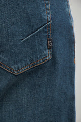 Jeans da uomo SIviglia a cinque tasche con toppe