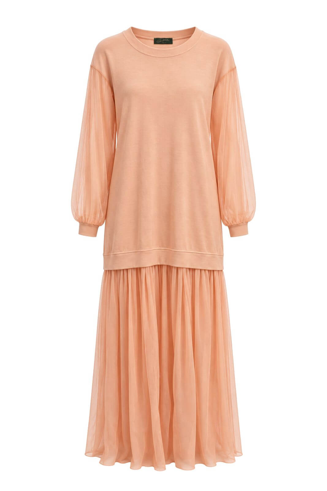 So allure Abito Donna con inserto in tulle